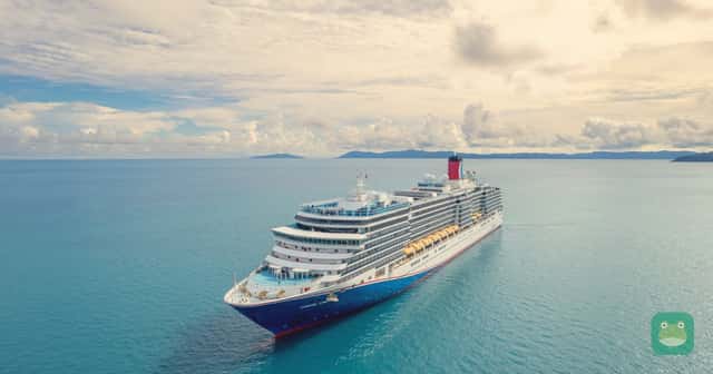 Carnival Luminosa, which entered service in 2009, off Airlie Beach, Australia