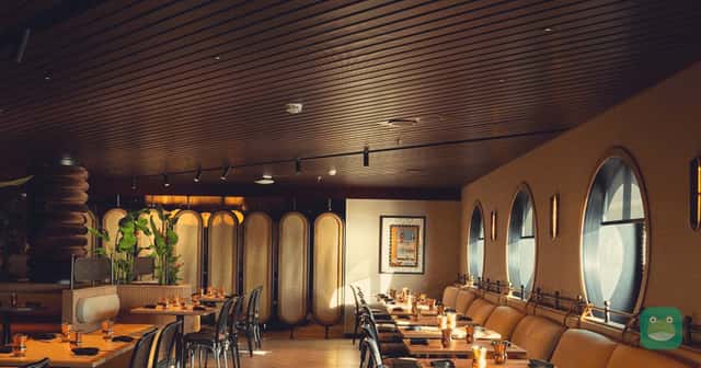 Ariya by Razzle Dazzle, shown in Virgin Voyages' official promotional dining imagery.