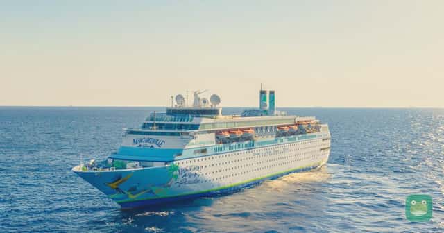Margaritaville at Sea Paradise sailing in open water
