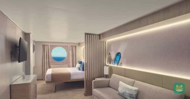 Family Oceanview cabin on Norwegian Prima; a single-room alternative, not a connecting cabin pair