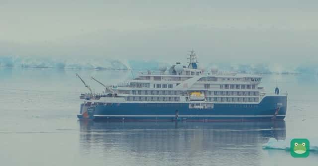 Swan Hellenic's SH Vega, which sails three of the 2027 Explore Space at Sea cruises, photographed in 2024