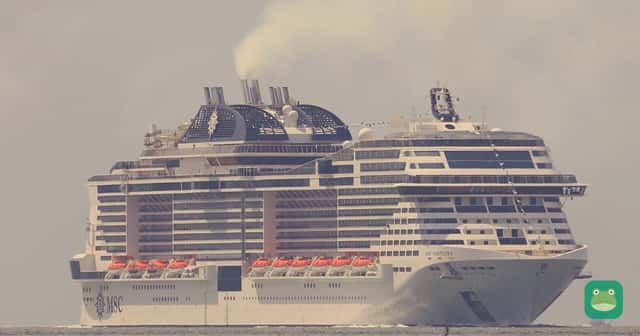 MSC Virtuosa entering Southampton Water, 2021 (file photo)