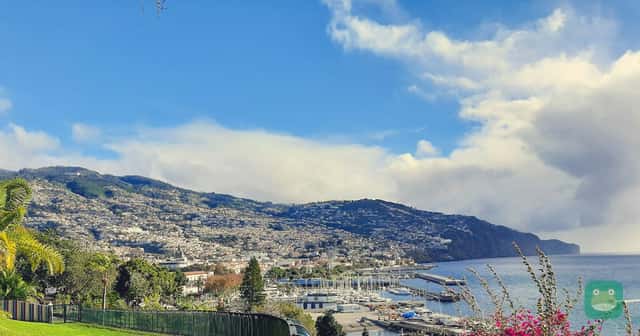 Transatlantic — Funchal and the Atlantic from above the town, Madeira