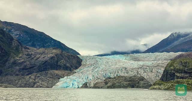 Alaska — the face of Mendenhall Glacier near Juneau