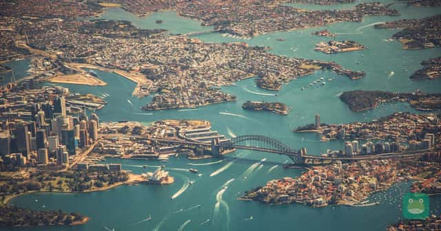 Australia and New Zealand — Sydney Harbour with the Harbour Bridge and Opera House