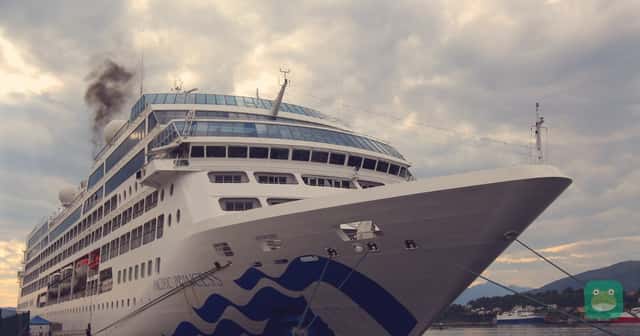 Pacific Princess at Ålesund, Norway