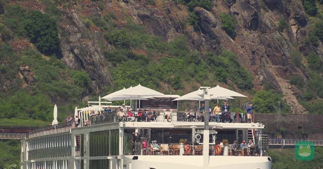 Viking Herja on the Rhine near Sankt Goar, 2018