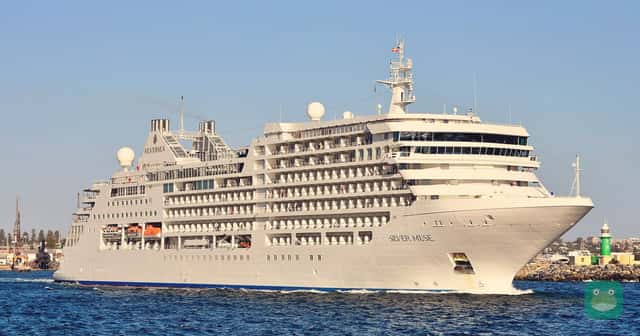 Silver Muse at Fremantle, 2019