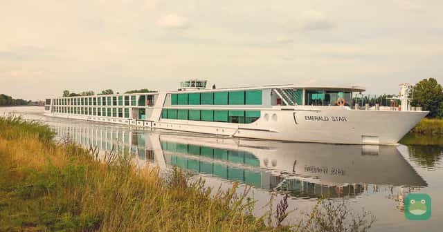 Emerald Star on the Main-Danube Canal near Bamberg, Germany, August 2022