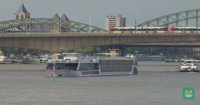 AmaDante under way in Cologne, 2012
