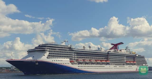 Carnival Pride leaving Kiel, Germany, June 2023
