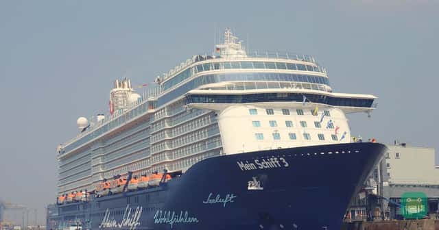Mein Schiff 3 at the Columbus Cruise Center, Bremerhaven, 2018