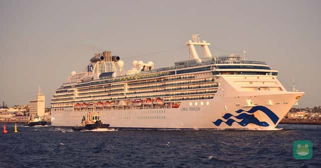 Coral Princess at Fremantle, Western Australia, 2023