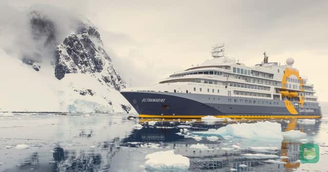 Ultramarine in polar waters.