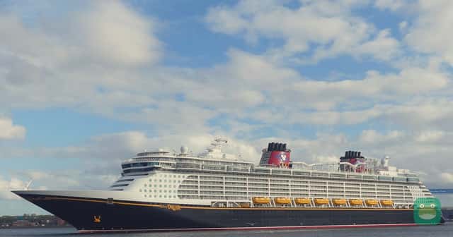 Disney Dream leaving Kiel, 2023