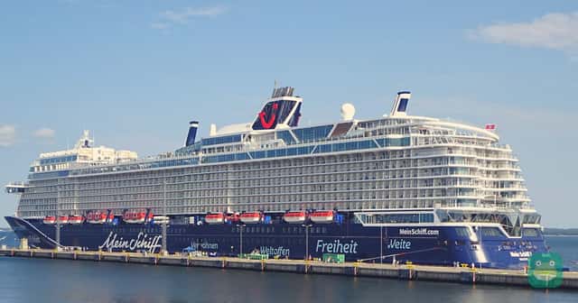 Mein Schiff 7 at Pier 27, Tallinn, August 2024