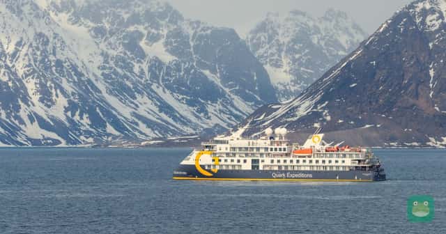 Ocean Explorer in the Arctic.