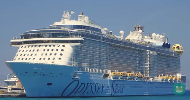Odyssey of the Seas at Rhodes, Greece, September 2024