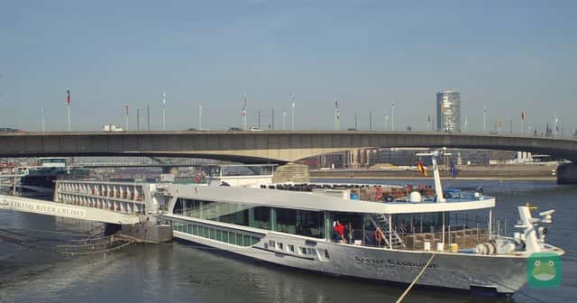 Scenic Sapphire at the landing in Cologne, Germany, 2011